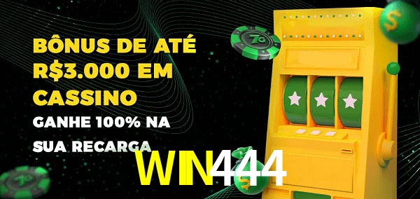 WIN444 melhor bônus de depósito